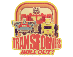 TRANSFORMERS transformers roll out STICKER