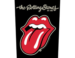 ROLLING STONES plastered tongue BACKPATCH