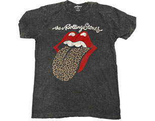 ROLLING STONES leopard tongue wash collection TSHIRT