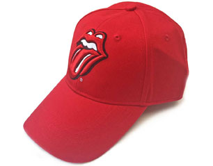 ROLLING STONES classic tongue baseball RED CAP