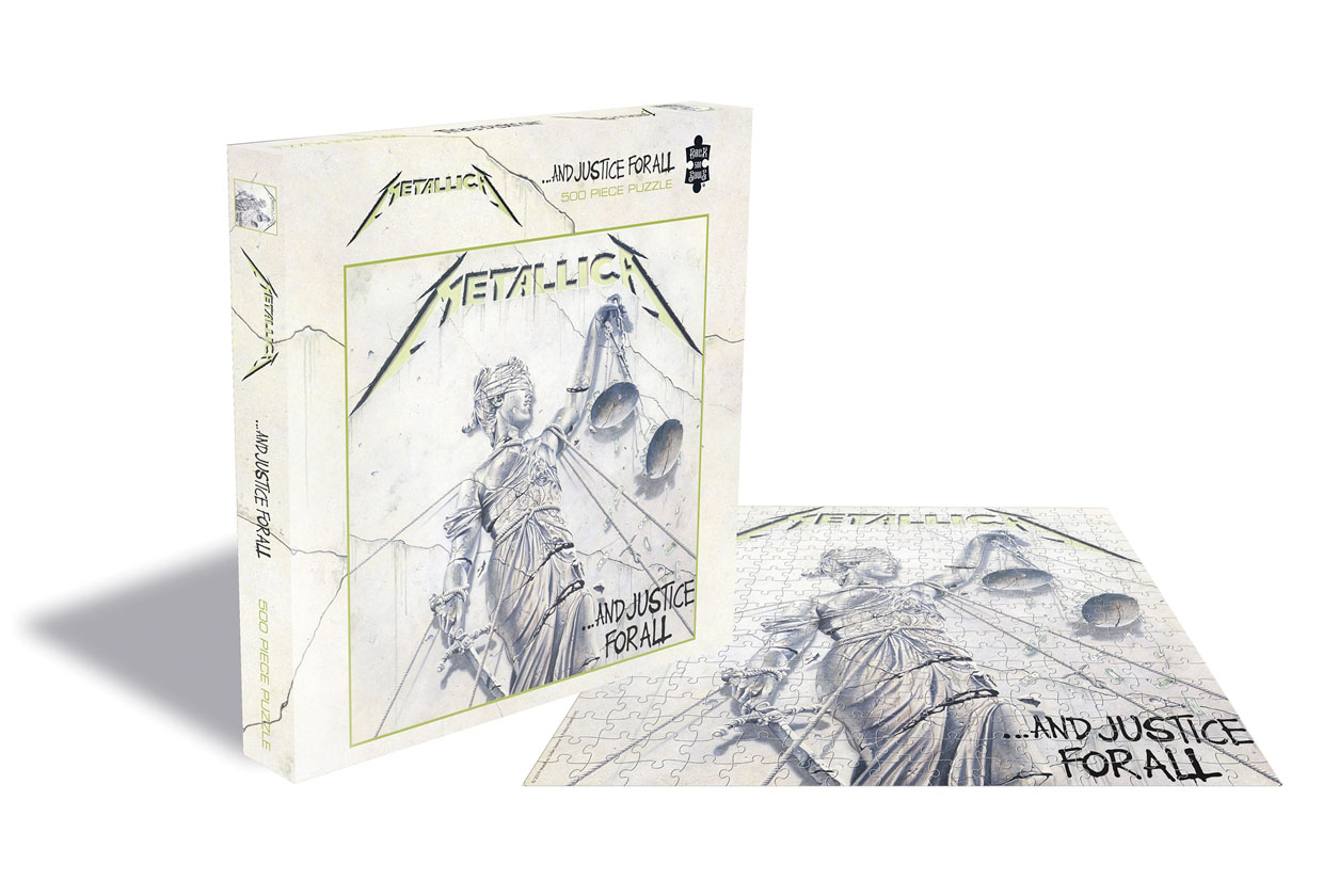 METALLICA and justice for all 500 piece jigsaw PUZZLE