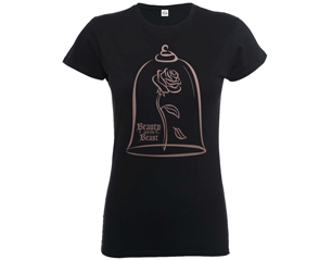 DISNEY beauty and the beast rose gold skinny TS