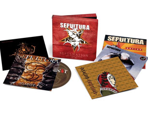 SEPULTURA sepulnation the studio albuns 1998-2009 CD BOX