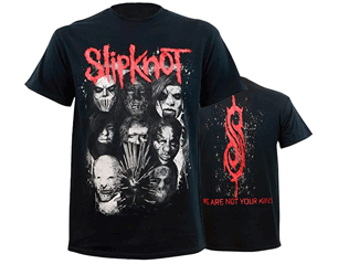 SLIPKNOT we are not your kind red grey TS