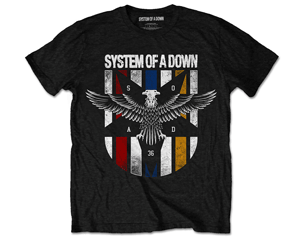 SYSTEM OF A DOWN eagle colours TSHIRT