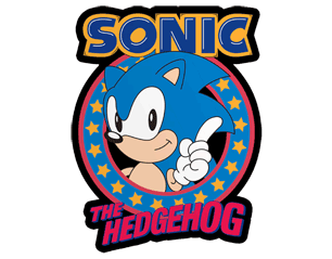 SONIC sonic the hedgehog STICKER