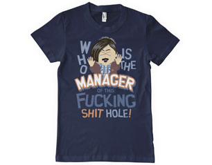 SOUTH PARK who is the manager of NAVY TSHIRT