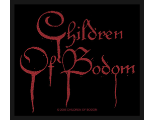 CHILDREN OF BODOM blood logo PATCH