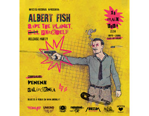 ALBERT FISH lisboa tokyo CD + BILHETE