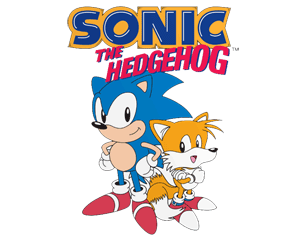 SONIC sonic and tails STICKER