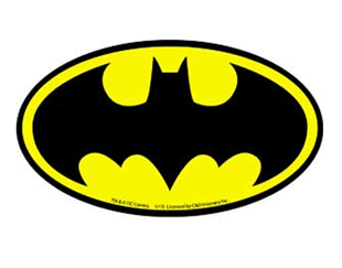 BATMAN logo STICKER
