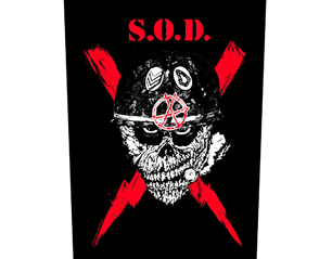 STORMTROOPERS OF DEATH scrawled lightning BACKPATCH