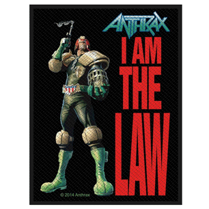 ANTHRAX i am the law PATCH