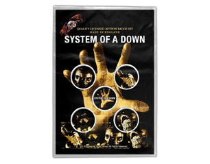 SYSTEM OF A DOWN hand BADGE PACK