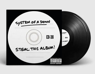SYSTEM OF A DOWN steal this album VINIL 