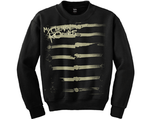 MY CHEMICAL ROMANCE together we march SWEATER