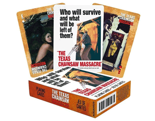 TEXAS CHAINSAW MASSACRE target PLAYING CARDS