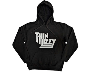 THIN LIZZY stacked logo HOODIE