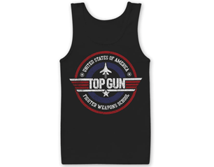 TOP GUN fighter weapons school TANK TOP