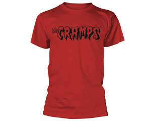 CRAMPS logo black/red TS