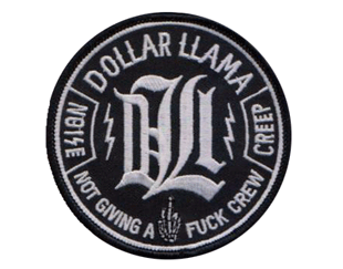 DOLLAR LLAMA logo PATCH