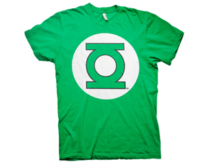 GREEN LANTERN logo green TS