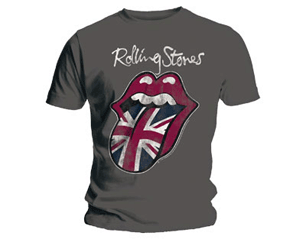 ROLLING STONES union tongue/gry TS