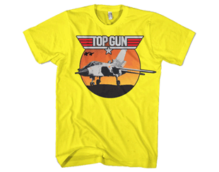 TOP GUN sunset fighter/yellow TS