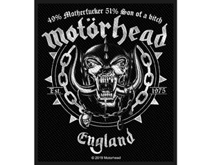MOTORHEAD ball and chain  PATCH