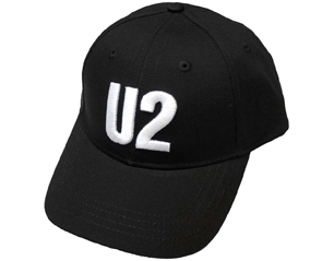U2 white logo baseball CAP