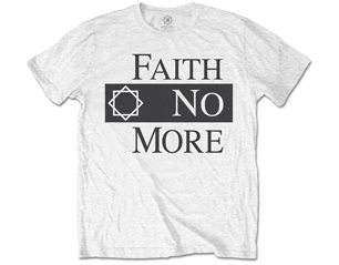 FAITH NO MORE classic logo v2/white TS