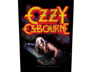 OZZY OSBOURNE bark at the moon BACKPATCH