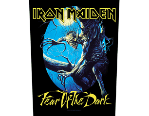 IRON MAIDEN fear of the dark BACKPATCH