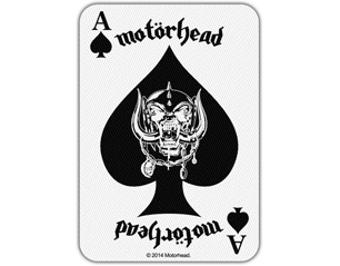 MOTORHEAD ace of spades card PATCH