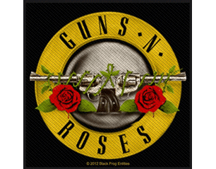 GUNS N ROSES square logo PATCH