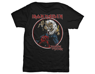 IRON MAIDEN number of the beast circular TS