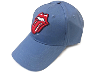 ROLLING STONES classic tongue denim blue baseball CAP