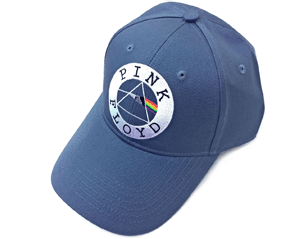 PINK FLOYD circle logo denim blue baseball CAP