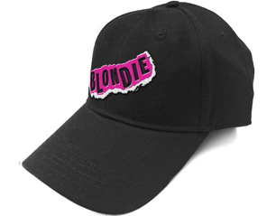 BLONDIE punk logo black baseball CAP