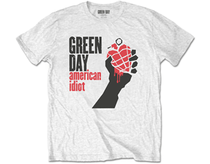 GREEN DAY american idiot white TS