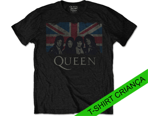 QUEEN vintage union jack YOUTH TS