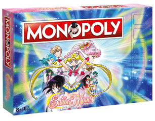 SAILOR MOON monopoly english version MONOPOLY