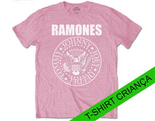RAMONES presidential seal pink YOUTH TS