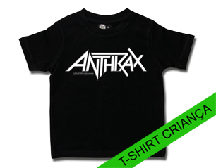 ANTHRAX white logo YOUTH TS