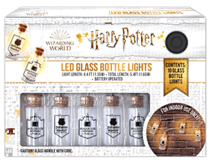 HARRY POTTER led glass bottle LIGHTS