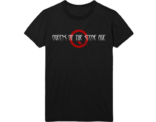 QUEENS OF THE STONE AGE text logo black TS