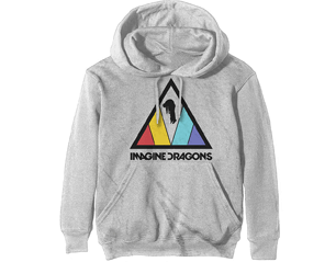 IMAGINE DRAGONS triangle logo off white HSWEAT
