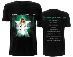 WITHIN TEMPTATION mother earth back print TS