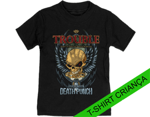 FIVE FINGER DEATH PUNCH trouble YOUTH TS