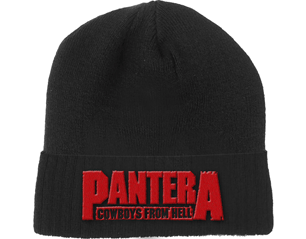 PANTERA cowboys from hell BEANIE HAT